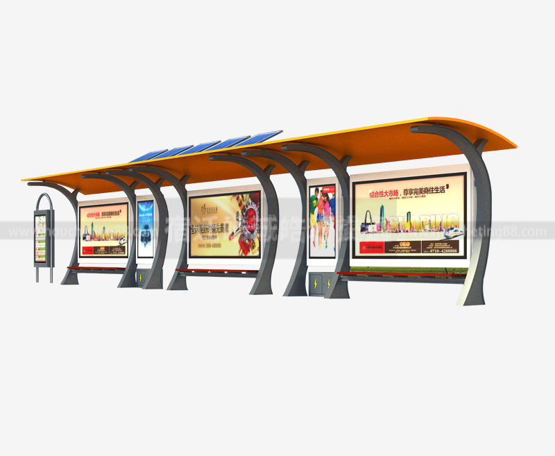 太陽(yáng)能公交候車(chē)亭