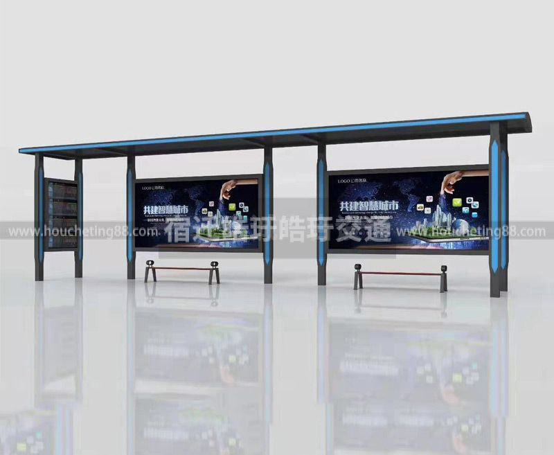 皓玗候車亭設(shè)計(jì)制作廠家，改善各地交通出行配圖二