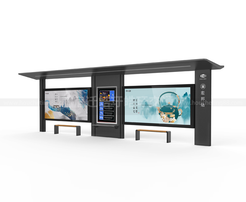  皓玗公交站臺(tái)候車亭廠家生產(chǎn)設(shè)施建設(shè)萬事俱備,蓄勢待發(fā)配圖二