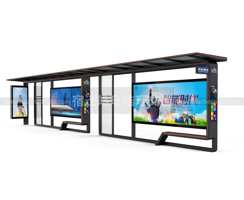 四月百花齊放，皓玗候車亭廠家更是一派生機(jī)勃勃配圖