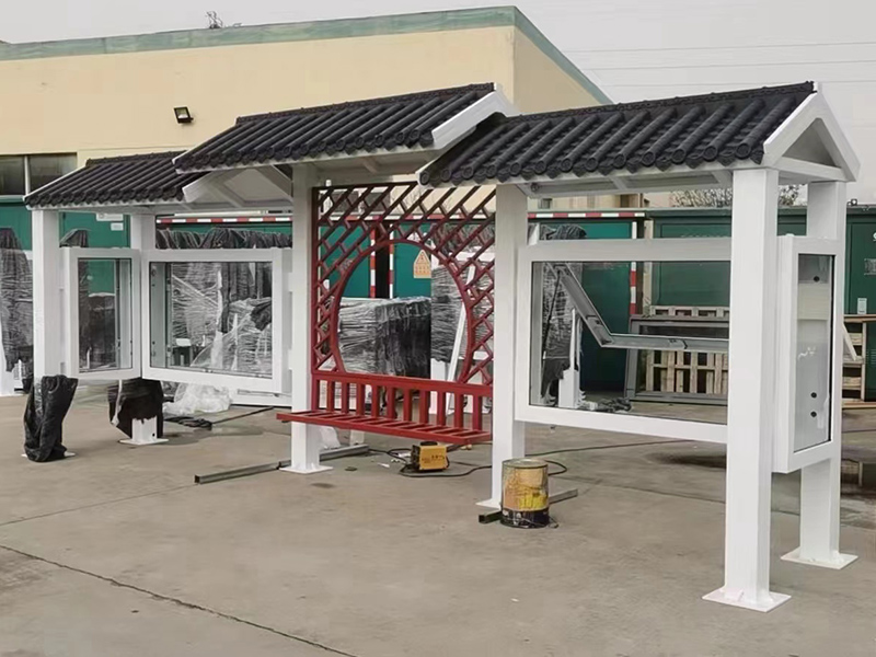 候車亭安裝效果案例